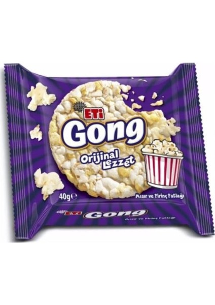 Gong Mısır Patlağı 40 gr × 18