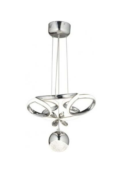 Luxury Modern Sarkıt LED Avize Krom BURENZE650