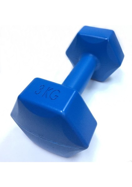 1 x 3 kg Plastik Dambıl