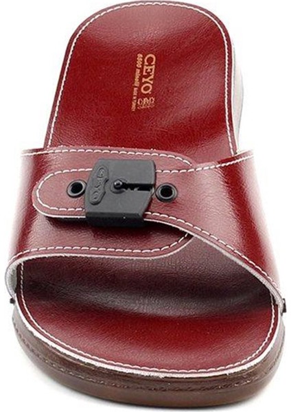 6500 Minelli Bordo Kadın Anatomik Günlük Terlik fırsatları