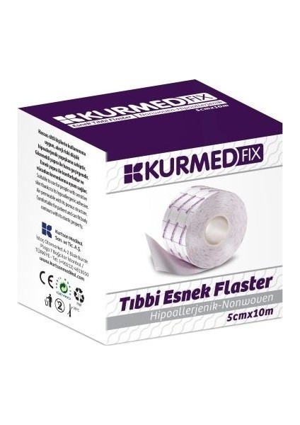Fix 5 CMX10 M Hipoalerjenik Tıbbi Esnek Flaster