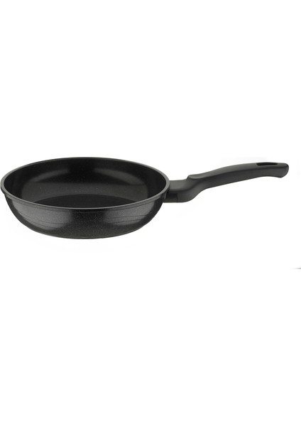 Ametist 26 cm Bakalit Kulp Siyah Döküm Tava
