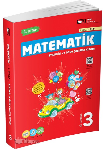 3. Sınıf Matematik Etkinlik ve Ödev Çalışma Kitabı 1 Soru Bankası