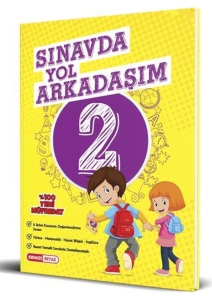 Kırmızı Beyaz Yayınlar Sınavda Yol Arkadaşım 2.Sınıf