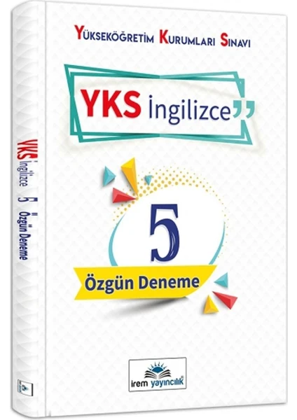 İrem Yayıncılık YKS İngilizce 5'li Özgün Deneme