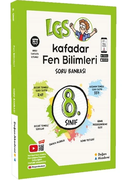 Doğan Akademi 8. Sınıf Kafadar Fen Bilimleri Soru Bankası