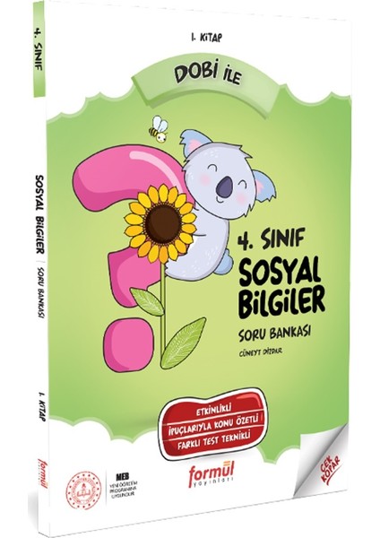 4. Sınıf Sosyal Bilgiler Soru Bankası (1 Kitap)