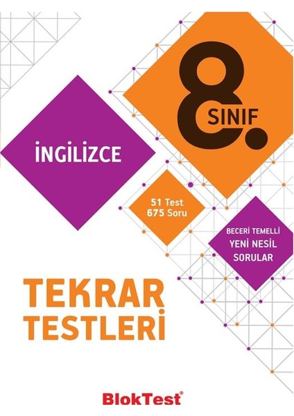 8. Sınıf Bloktest İngilizce Tekrar Testleri