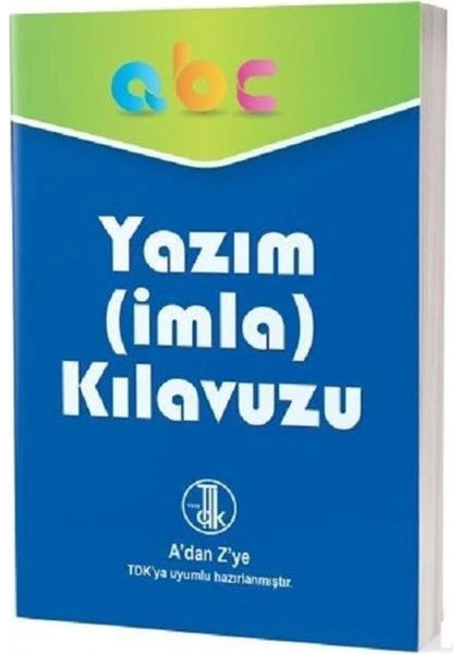 Ema Kitap Yazım (İmla) Kılavuzu