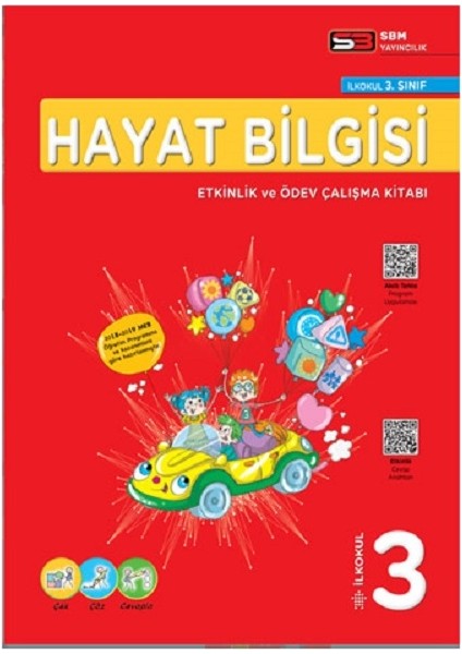 Sbm Yayınları 3. Sınıf Hayat Bilgisi Etkinlik ve Ödev Çalışma