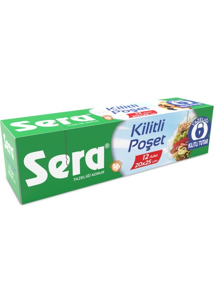 Kilitli Poşet 12 Adet