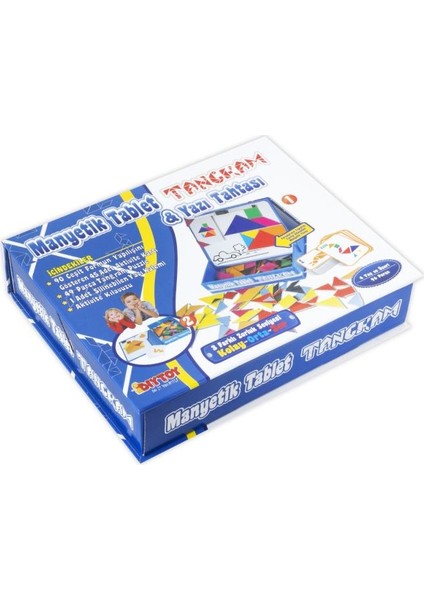 Diy-Toy Manyetik Yazı Tahtası Manyetik Oyuncak Tangram Seti