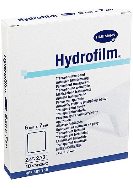 Su Geçirmez Emici Film Yara Örtüsü Paul Hartmann Hydrofilm 685755 6X7CM