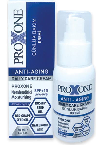 Anti-Aging Günlük Bakım Kremi Spf 15 50 ml