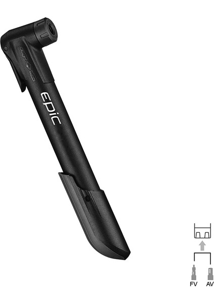 Bisiklet Pompası Epic PMP-102A Akıllı Walf