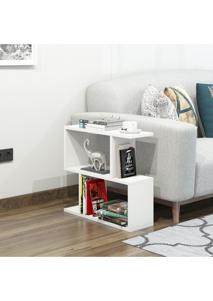 Lale Yan Sehpa Beyaz fiyatları