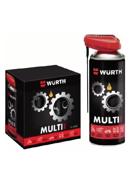 Multi 5in1 Çok Amaçlı Temizleme Bakım Spreyi 400 ml