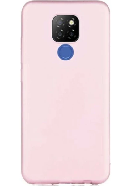 Case 4U General Mobile GM 20 Kılıf Klasik Mat Renkli Yumuşak Premier Silikon Rose Gold