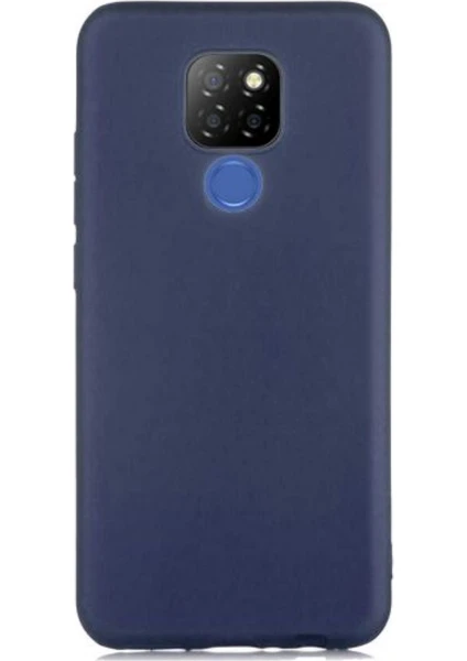 Case 4U General Mobile GM 20 Kılıf Klasik Mat Renkli Yumuşak Premier Silikon Lacivert