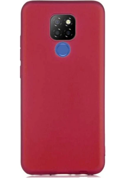 Case 4U General Mobile GM 20 Kılıf Klasik Mat Renkli Yumuşak Premier Silikon Koyu Mor