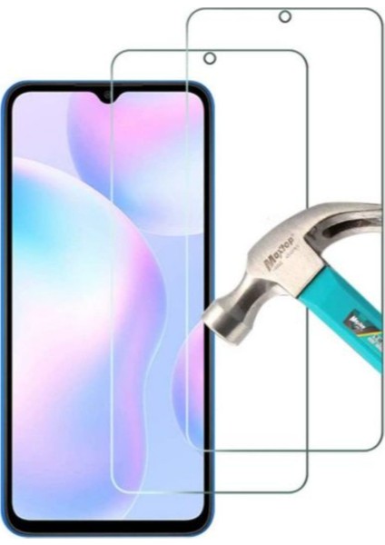 Case 4U Xiaomi Redmi 9C Tamperli Kırılmaz Cam Ekran Koruyucu