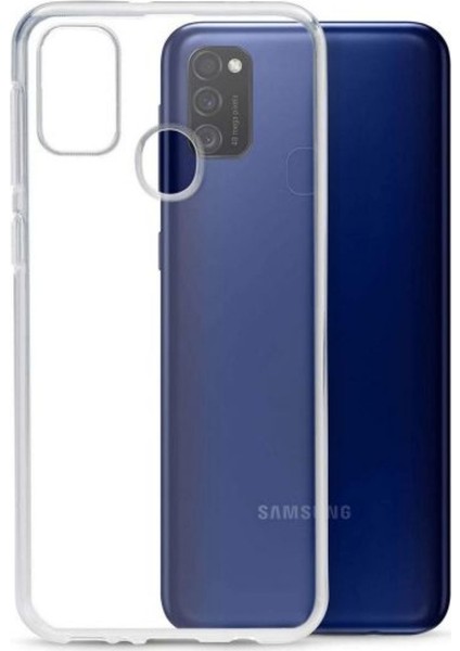 Galaxy M21 Kılıf A+ Şeffaf Lüx Süper Yumuşak 0.3mm Ince Slim Silikon