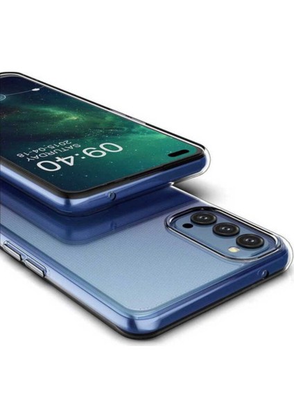 Oppo Reno 4 Kılıf A+ Şeffaf Lüx Süper Yumuşak 0.3mm Ince Slim Silikon