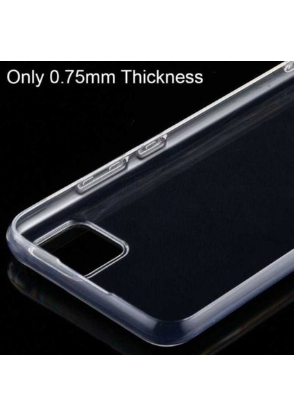 Case 4U Oppo Realme C11 Kılıf A+ Şeffaf Lüx Süper Yumuşak 0.3mm Ince Slim Silikon