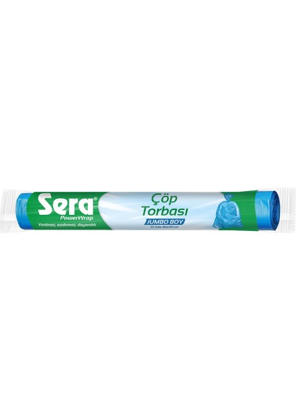 Çöp Torbası Jumbo Boy 10 Adet