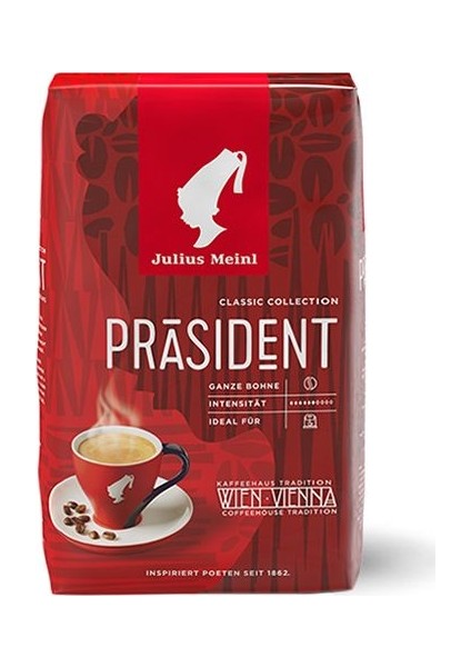 Julius Meinl Prasident Ground Çekirdek Kahve 500gr