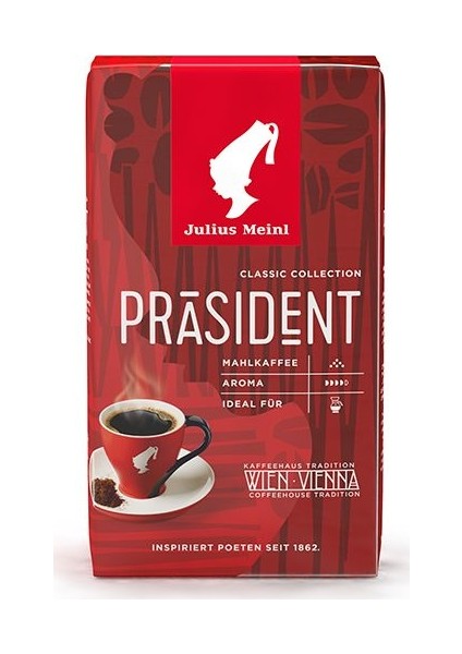 Julius Meinl Prasident Ground Filtre Kahve 250 gr