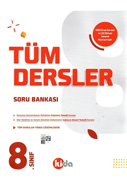 Kida 8. Sınıf Tüm Dersler Soru Bankası