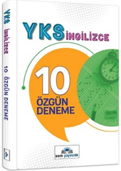 İrem Yayıncılık 12.sınıf YKS İngilizce 10 Özgün Deneme