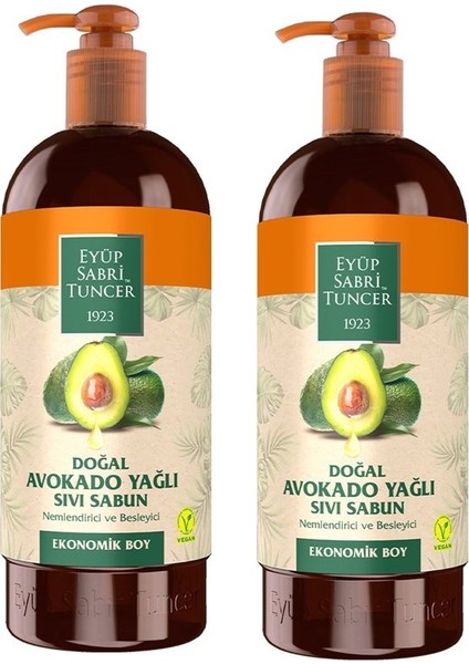 Avokado Yağlı Sıvı Sabun 750 ml x 2 Adet