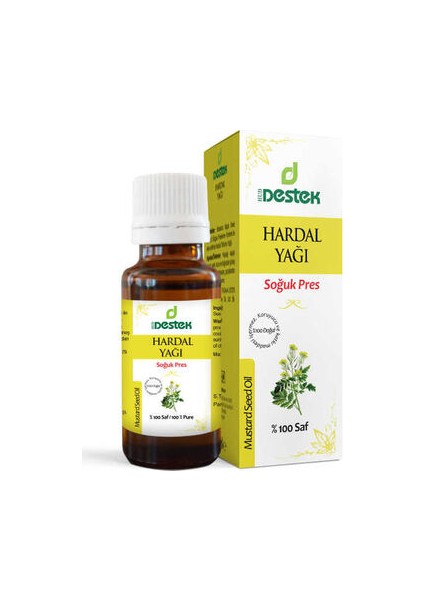 Hardal Yağı (Soğuk Pres) 50 ml