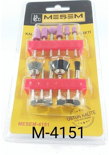4151 Mini Taşlama ve Tel Fırça Seti 12 Parça