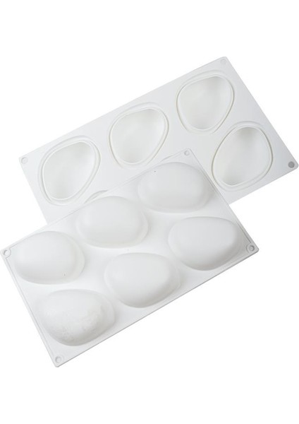 Oval Profesyonel Mousse, Kek Kalıbı 6'lı