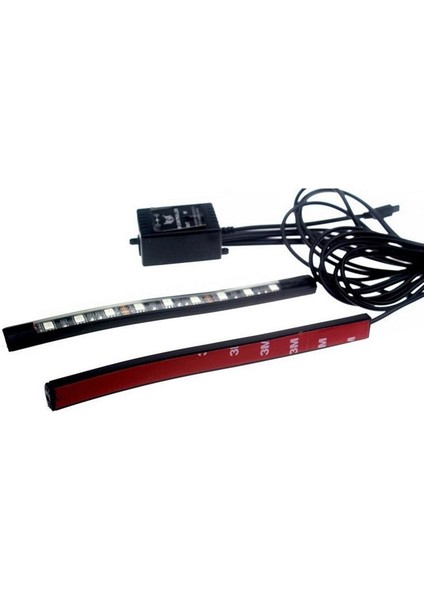 12 Ledli Ayak Altı LED Lamba Sese Duyarlı LED Müziğe Duyarlı LED