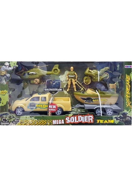 7 Parça Mega Soldier Set