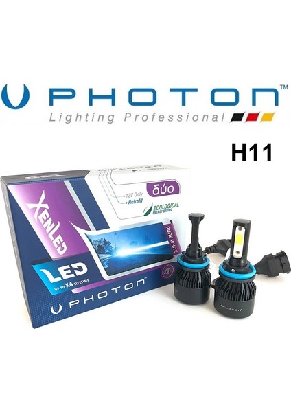 Ford Focus 3 LED Xenon Sis Farı Ampulü Duo H11