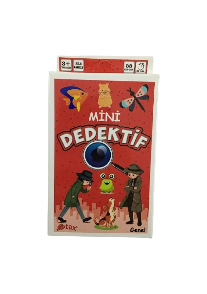 Mini Dedektif Hafıza Kart Oyunu