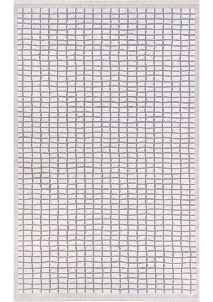 Halı Tarz 4929A 80X150 cm Gri/beyaz Modern Halı