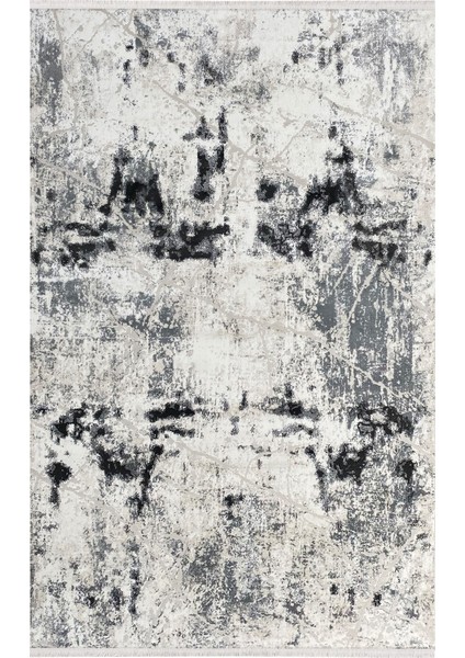 Halı Tarz 4935A 80X150 cm Antrasit Modern Halı