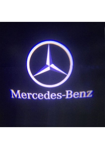 Mercedes C Serisi 2008-2013 W204 Kapı Altı LED Logo Aydınlatma