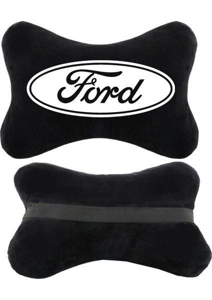 Ford Focus Comfort Oto Koltuk Boyun Yastığı Siyah 2 Adet