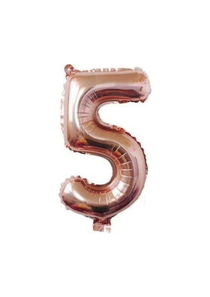 5 Rakamı Folyo Balon 100 cm 40 Inc