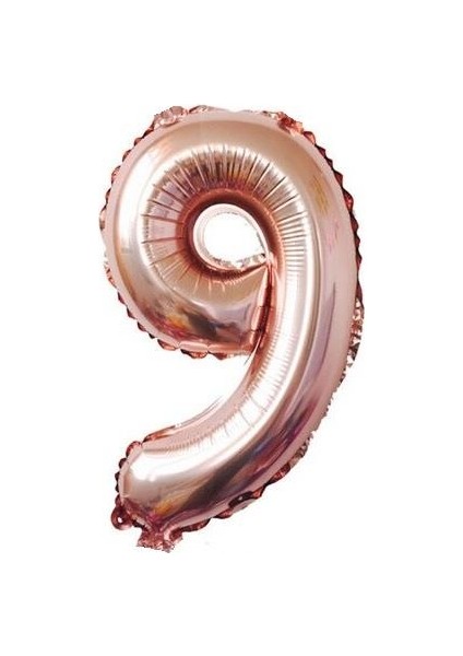 9 Rakamı Folyo Balon 100 cm 40 Inc