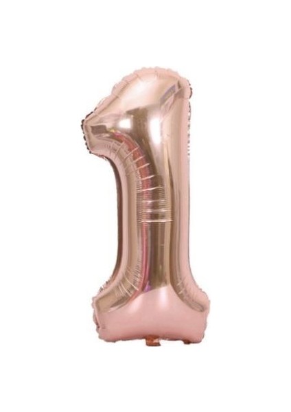 1 Rakamı Folyo Balon 100 cm 40 Inc