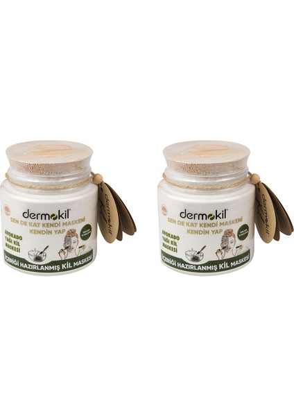 Sen De Kat Avokadolu Kil Maskesi 220 ml x 2