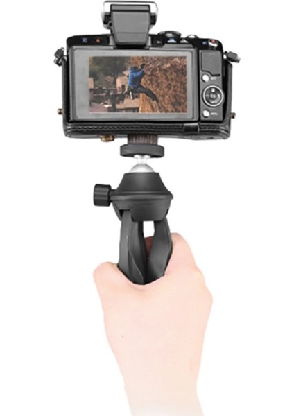 Braun Masa Tripod Mt-18 With Dslr Kameralar ve Telefon